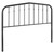 Lennon King Metal Headboard MOD-6167-BLK