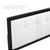 Draper Tufted Twin Fabric and Wood Headboard MOD-6224-BLK-WHI