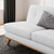 Engage Right-Arm Upholstered Fabric Loveseat EEI-1792-WHI