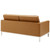 Loft 3 Piece Tufted Upholstered Faux Leather Set EEI-4103-SLV-TAN-SET