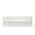 Shift Channel Tufted Performance Velvet Sofa EEI-4132-WHI