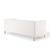 Shift Channel Tufted Performance Velvet Sofa EEI-4132-WHI