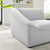 Comprise Left-Arm Sectional Sofa Chair EEI-4415-LGR