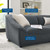 Comprise 2-Piece Loveseat EEI-5403-CHA