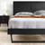 Marlee Twin Wood Platform Bed With Angular Frame MOD-6627-BLK