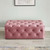 Amour 48" Tufted Button Entryway Performance Velvet Bench EEI-3768-DUS