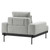 Proximity Upholstered Fabric Armchair EEI-6216-LGR
