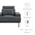 Proximity Upholstered Fabric Armchair EEI-6216-CHA