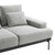 Proximity Upholstered Fabric Loveseat EEI-6215-LGR