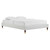 Amber Performance Velvet Queen Platform Bed MOD-6776-LGR