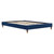 Amber Performance Velvet Queen Platform Bed MOD-6776-NAV