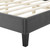 Adelaide Performance Velvet King Platform Bed MOD-6864-CHA