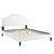 Adelaide Performance Velvet King Platform Bed MOD-6864-WHI