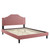 Adelaide Performance Velvet King Platform Bed MOD-6864-DUS