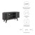 Render 46" Corner TV Stand EEI-6157-CHA