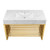 Gridiron Bathroom Vanity EEI-6109-WHI-GLD