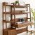 Bixby 2-Piece Wood Office Desk and Bookshelf EEI-6111-WAL