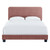 Celine Channel Tufted Performance Velvet Full Platform Bed MOD-6335-DUS