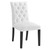 Duchess Button Tufted Fabric Dining Chair EEI-2231-WHI