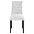 Duchess Button Tufted Fabric Dining Chair EEI-2231-WHI