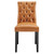 Duchess Button Tufted Vegan Leather Dining Chair EEI-2230-TAN