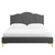 Emerson Performance Velvet Full Platform Bed MOD-6853-CHA