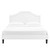 Adelaide Performance Velvet Queen Platform Bed MOD-6582-WHI