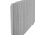 Milenna Channel Tufted Upholstered Fabric Twin Headboard MOD-6338-LGR