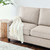 Ashton Upholstered Fabric Sofa EEI-4982-BEI