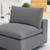 Commix Sunbrella® Outdoor Patio Armless Chair EEI-4905-SLA