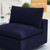 Commix Sunbrella® Outdoor Patio Armless Chair EEI-4905-NAV