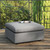 Commix Overstuffed Outdoor Patio Ottoman EEI-4903-CHA