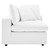 Commix Down Filled Overstuffed Vegan Leather 4-Seater Sofa EEI-4916-WHI