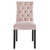 Duchess Performance Velvet Dining Chairs - Set of 2 EEI-5011-PNK