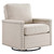 Ashton Upholstered Fabric Swivel Chair EEI-4991-BEI