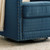 Ashton Upholstered Fabric Swivel Chair EEI-4991-AZU