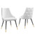 Adorn Dining Side Chair Performance Velvet Set of 2 EEI-5043-WHI