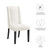 Baron Performance Velvet Dining Chairs - Set of 2 EEI-5012-WHI