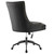 Regent Tufted Vegan Leather Office Chair EEI-4573-BLK-BLK