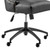 Empower Channel Tufted Vegan Leather Office Chair EEI-4577-BLK-BLK