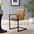 Savoy Vegan Leather Dining Chairs - Set of 2 EEI-4522-TAN