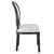 Arise Vintage French Upholstered Fabric Dining Side Chair EEI-4664-BLK-WHI