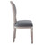 Arise Vintage French Performance Velvet Dining Side Chair EEI-4665-NAT-GRY