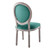 Arise Vintage French Performance Velvet Dining Side Chair EEI-4665-NAT-TEA