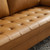 Valour Leather Sofa EEI-4633-TAN