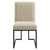 Indulge Channel Tufted Fabric Dining Chair EEI-4652-BEI