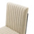 Indulge Channel Tufted Fabric Dining Chair EEI-4652-BEI