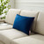 Accentuate 24" Lumbar Performance Velvet Throw Pillow EEI-4706-NAV-BLO