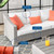 Conway Outdoor Patio Wicker Rattan Sofa EEI-4842-LGR-WHI