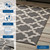 Cerelia Moroccan Trellis 9x12 Indoor and Outdoor Area Rug R-1139D-912